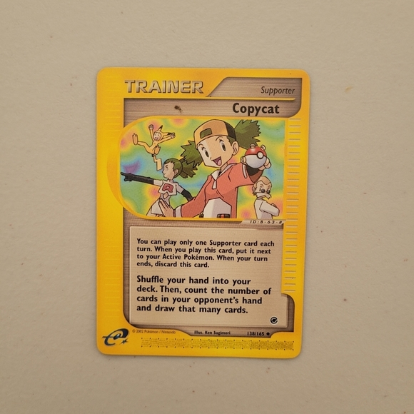 Classic Expedition Copycat 138/165 Uncommon Pokemon Trainer Card - Picture 1 of 2